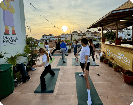 GrowersGo Boutique Huelva - Outdoor yoga